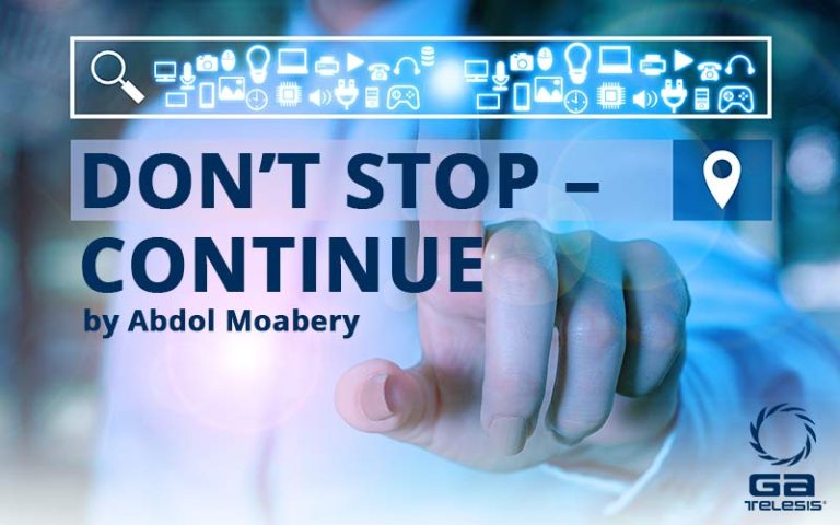 Don’t Stop – Continue / by Abdol Moabery
