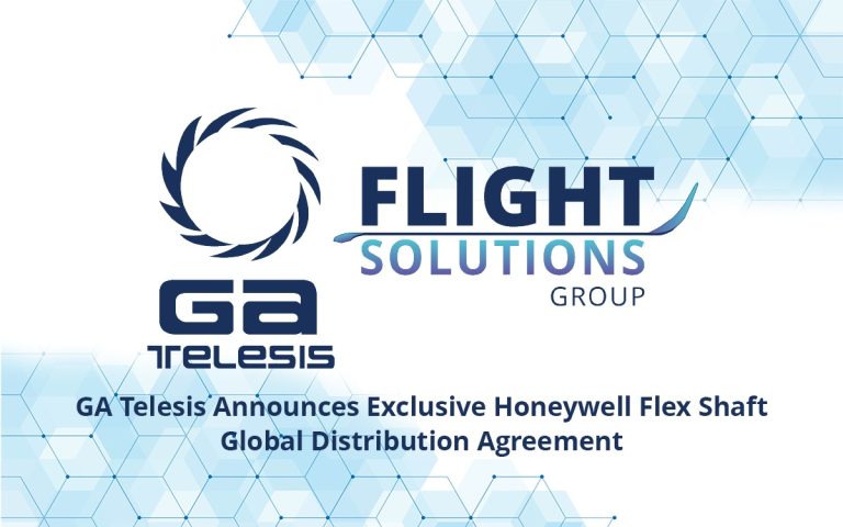 GA Telesis Announces Exclusive Honeywell Flex Shaft Global Distribution Agreement